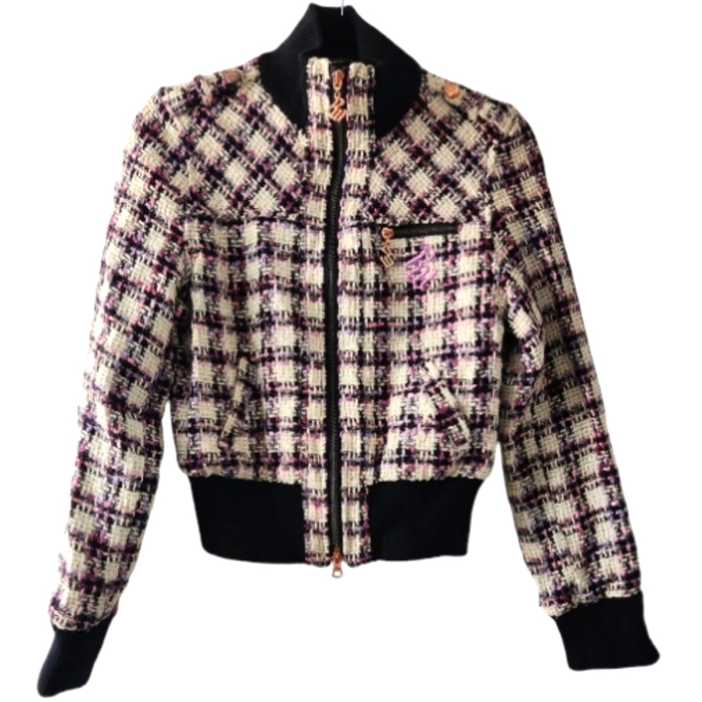 Y2K Vintage Rocawear Tweed Plaid Women's Jacket